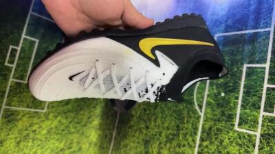 Nike Phantom GX 2 Elite TF Football Shoes - White/Black/Gold