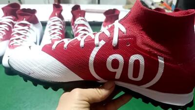 Nike Air Zoom Mercurial Superfly 9 Elite TF Football Shoes - White/Black/Red