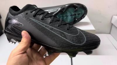 Nike Air Zoom Mercurial Vapor 16 Elite FG Football Boots - Black/Blue/Jade