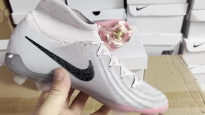 Nike Phantom Luna Elite NU FG Football Boots - Grey/Black/Blue