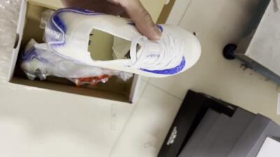 Nike Air Zoom Mercurial Vapor 16 Elite FG Football Boots - Beige/Blue/Orange