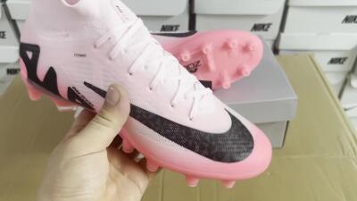 Nike Air Zoom Mercurial Superfly 9 Elite FG Football Boots - Pink/Black