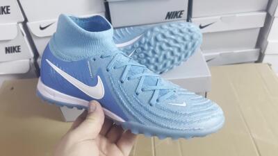 Nike Phantom Luna Elite TF Football Shoes - Jade/White/Blue